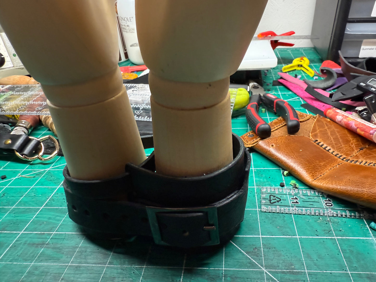 Incognito. 2.5” wide bondage cuff.