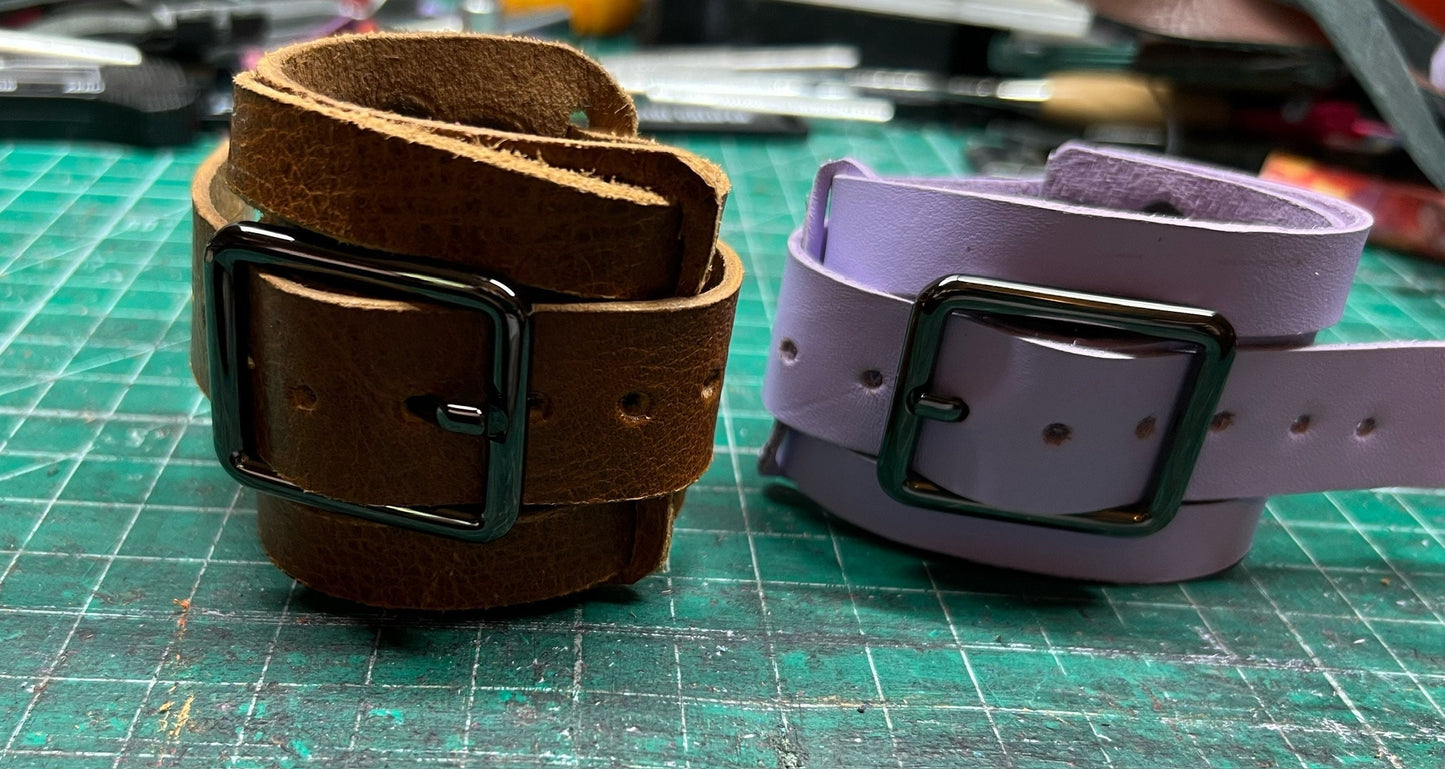 Incognito. 2.5” wide bondage cuff.
