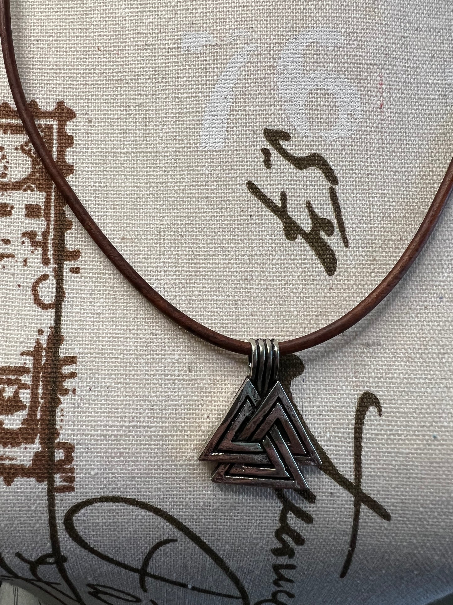 Valknut Viking necklace