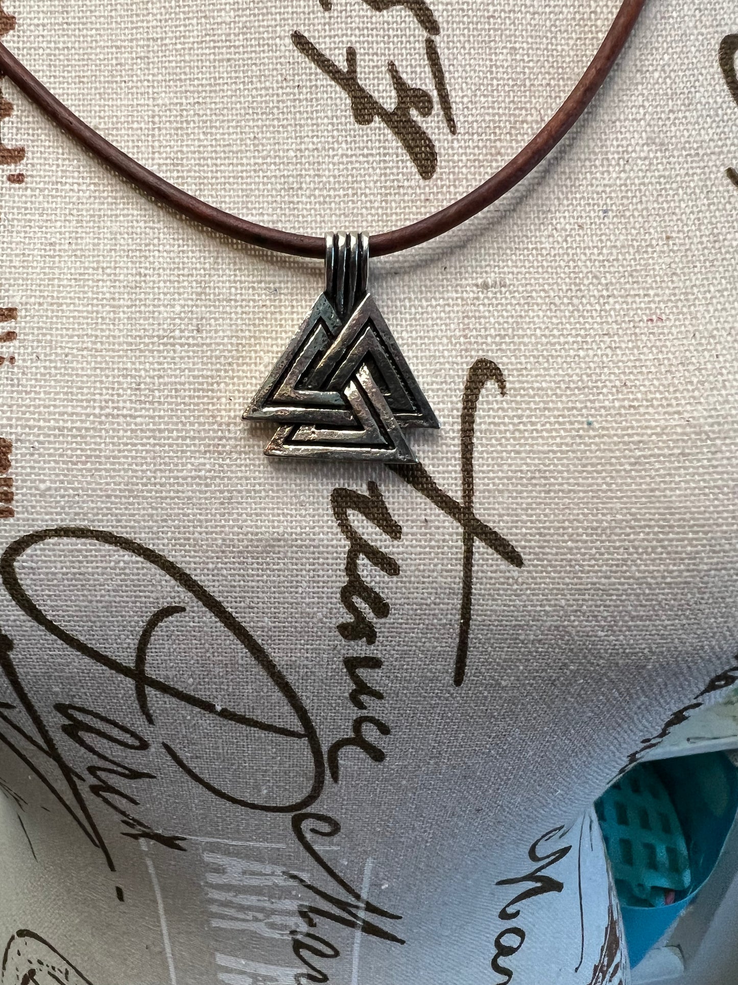 Valknut Viking necklace